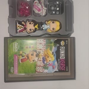 Funko Pop!  Alice in Wonderland Funkoverse Strategy Game damaged box but never p